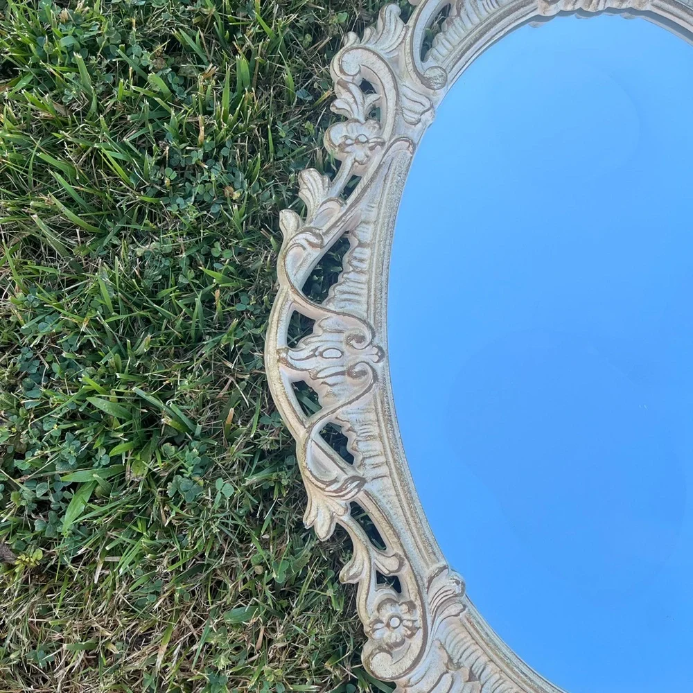 Vintage Ornate Turner Wall Mirror